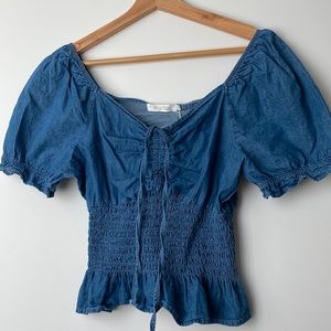 Used Jean Top Miss Tian Size M